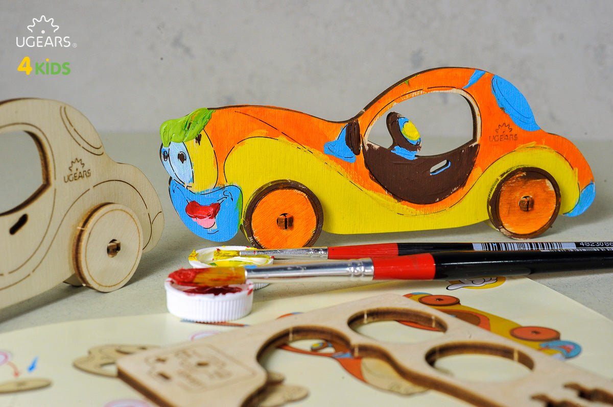 3D Colouring Model Car