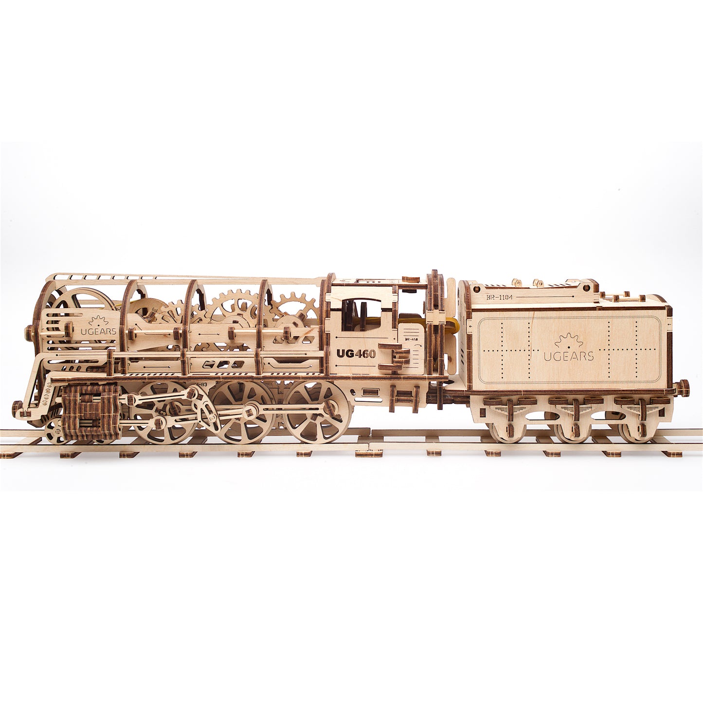 Steam Locomotive With Tender