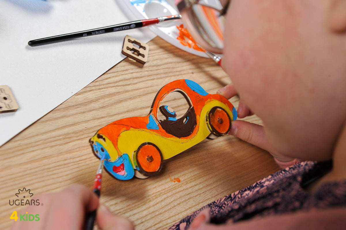 3D Colouring Model Car