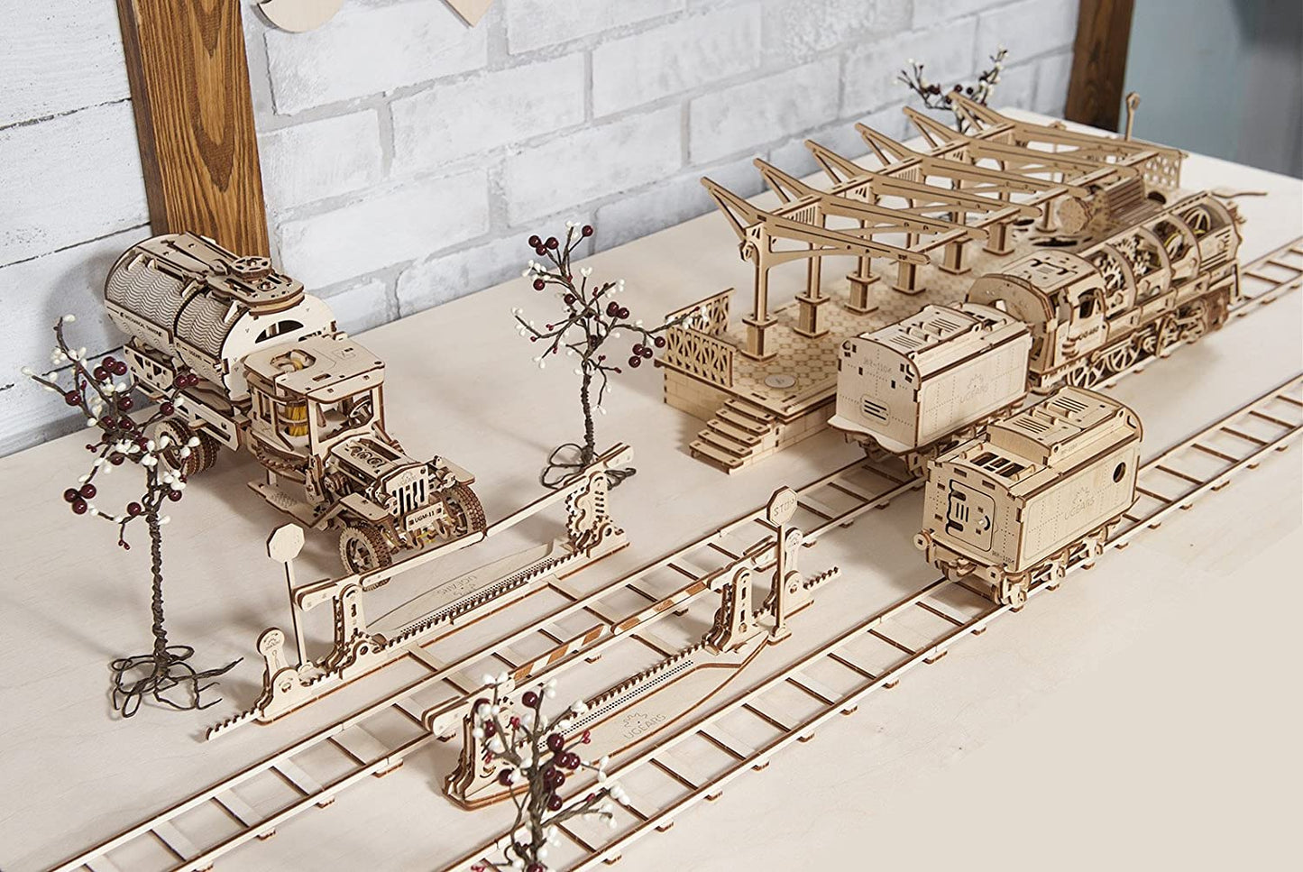 Set Of Rails With Crossings