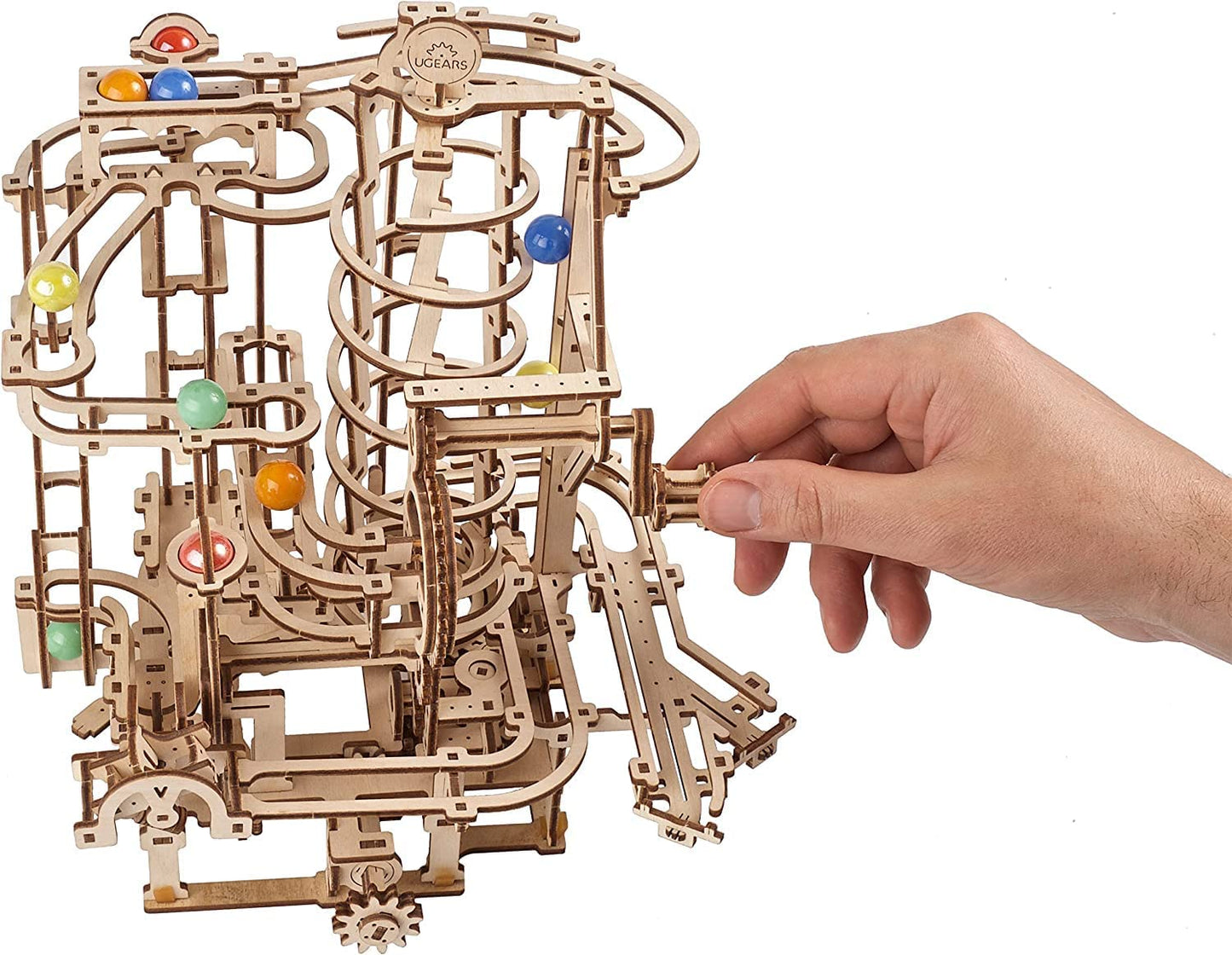 Marble Run Spiral Hoist