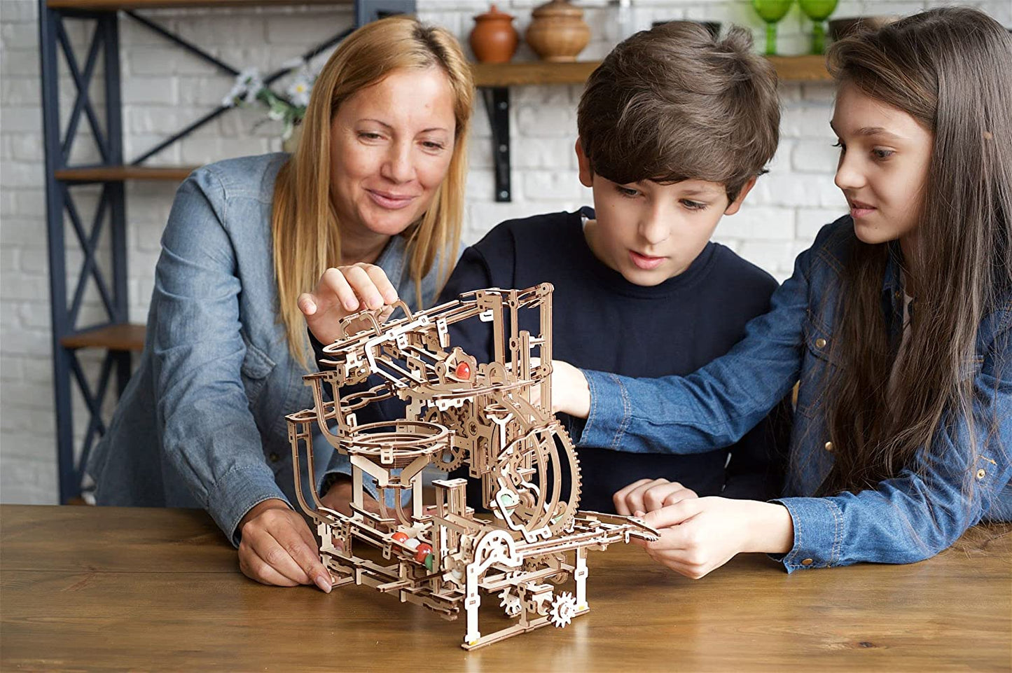 Marble Run Stepped Hoist