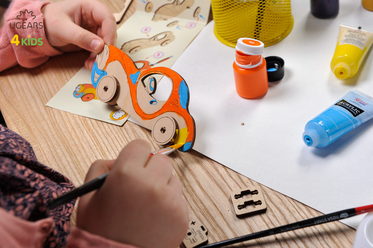 3D Colouring Model Car