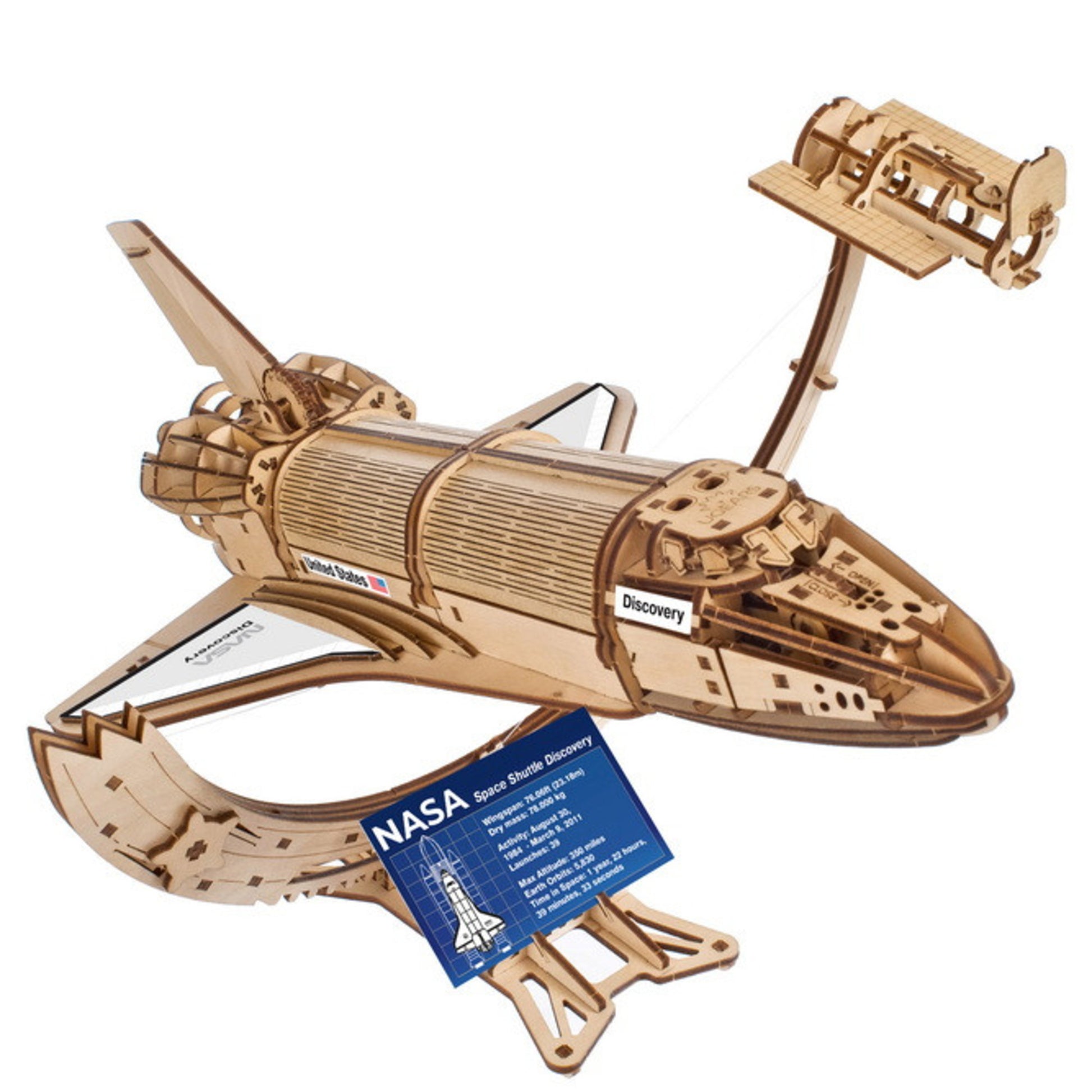 NASA Space Shuttle Discovery – Ugears Models UK