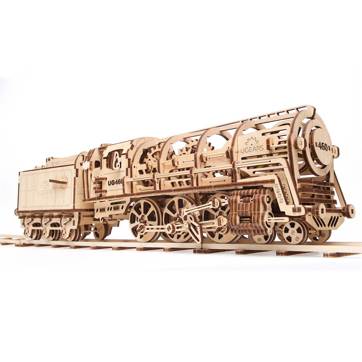 Steam Locomotive With Tender